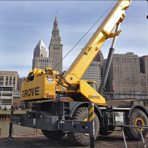 find crane rental ohio