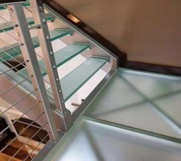 glass stair panels