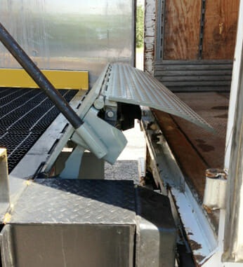 mechanical edge of dock