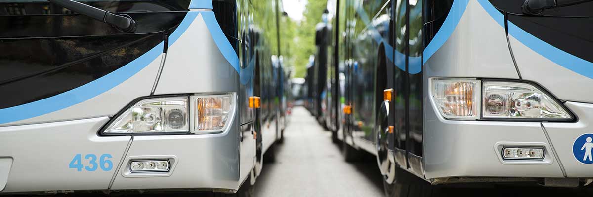 A series of motorcoaches that can be easily operated by students of motorcoach driver training courses.