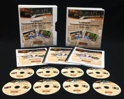 A set of school bus safety training DVDs