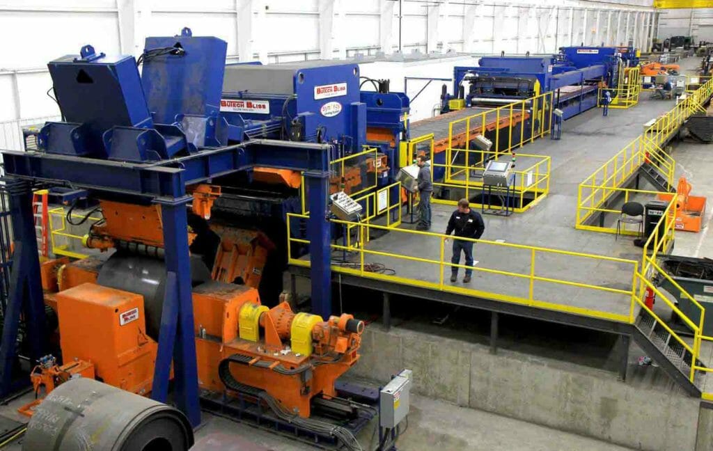 metal cut-to-length line