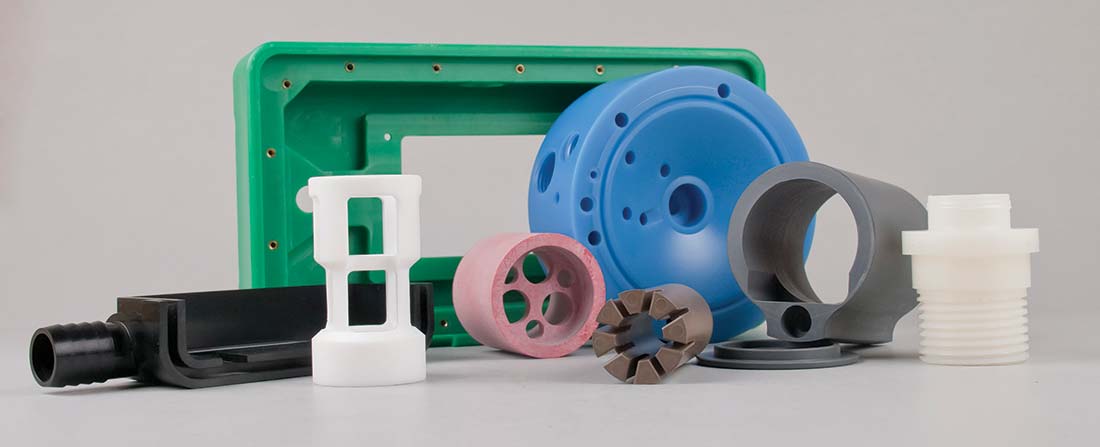 A collection of Delrin plastic parts | What is Delrin?